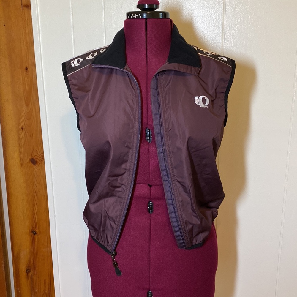 Pearl Izumi for Women cycling vest eggplant & black with mesh back medium - Picture 4 of 13